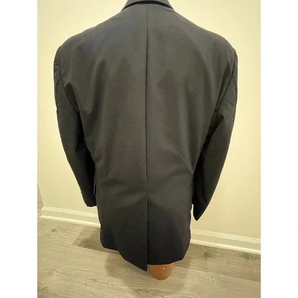 Brooks Brothers Blazer 46R Loro Piana Brooksease Navy Gold Buttons Preppy Jacket
